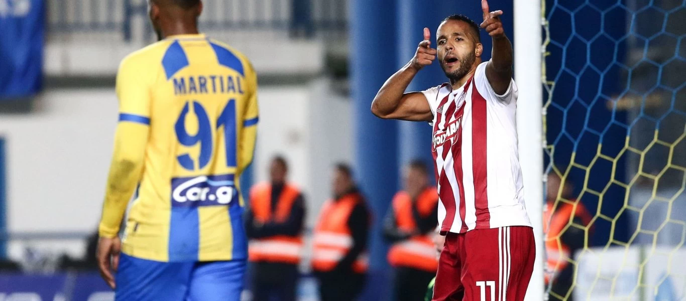 14η αγωνιστική πρωταθλήματος: «Επιβλητικός» ο Ολυμπιακός «διέλυσε» με 5 -0 τον Αστέρα Τρίπολης